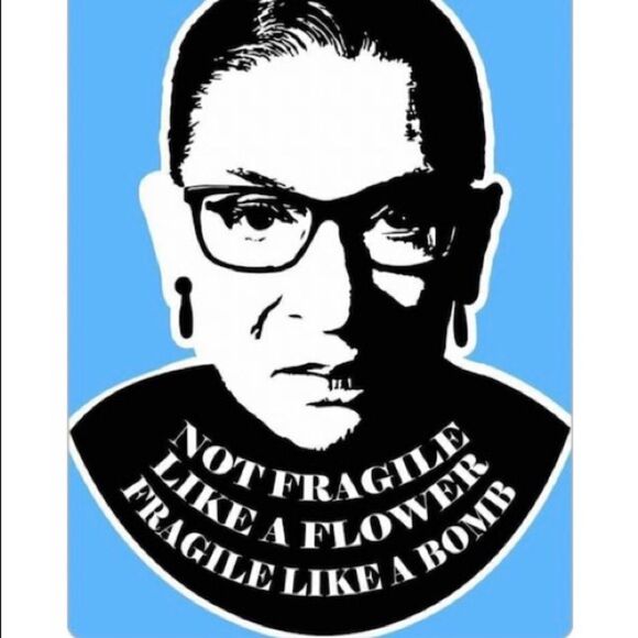 “Fragile Like a Bomb” RBG magnet - Picture 4 of 4